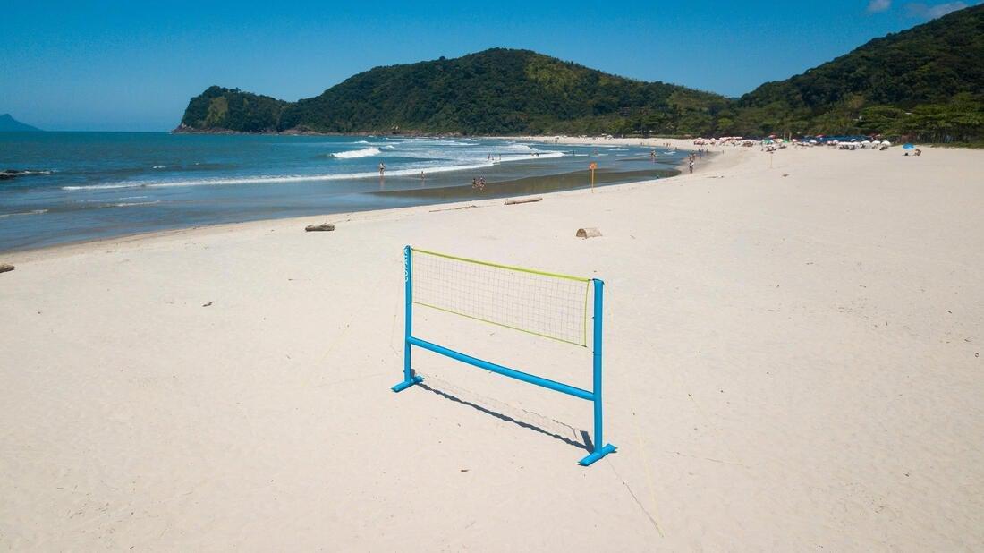 Inflatable Beach Volleyball Set (Net And Structure) 500 - Blue, No Color, large image number 9