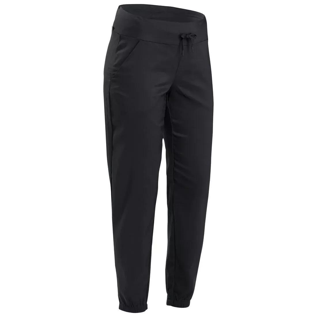 QUECHUA - Womens Country Walking Trousers Nh100 , Black