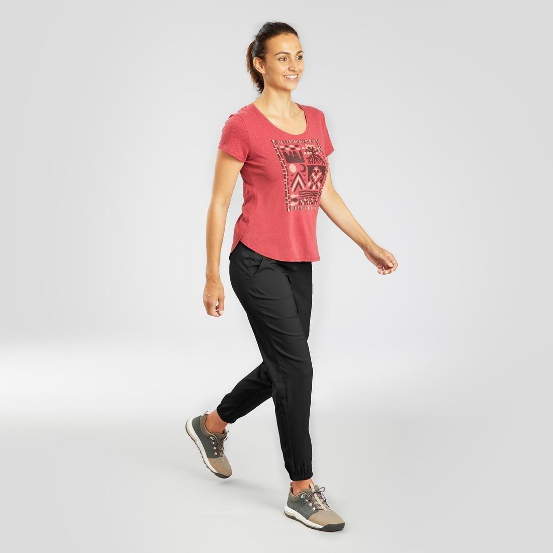 Womens Country Walking Trousers Nh100 , Black, , large image number 3