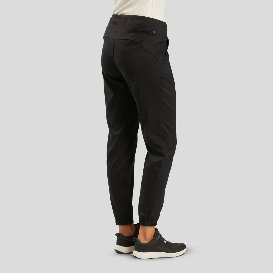 QUECHUA - Womens Country Walking Trousers Nh100 , Black