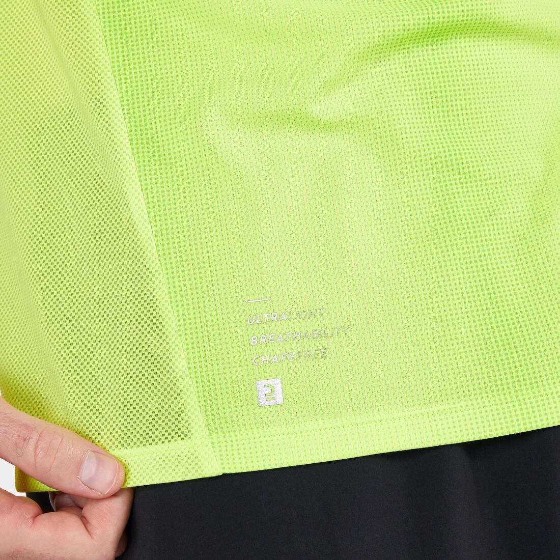 Men Kiprn Light Running Breathable Tank Top, Yellow, , large image number 5