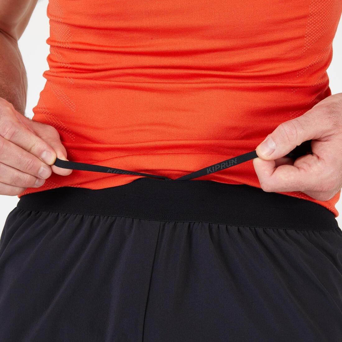 BLACK Light Men's Running Shorts, No Color, medium