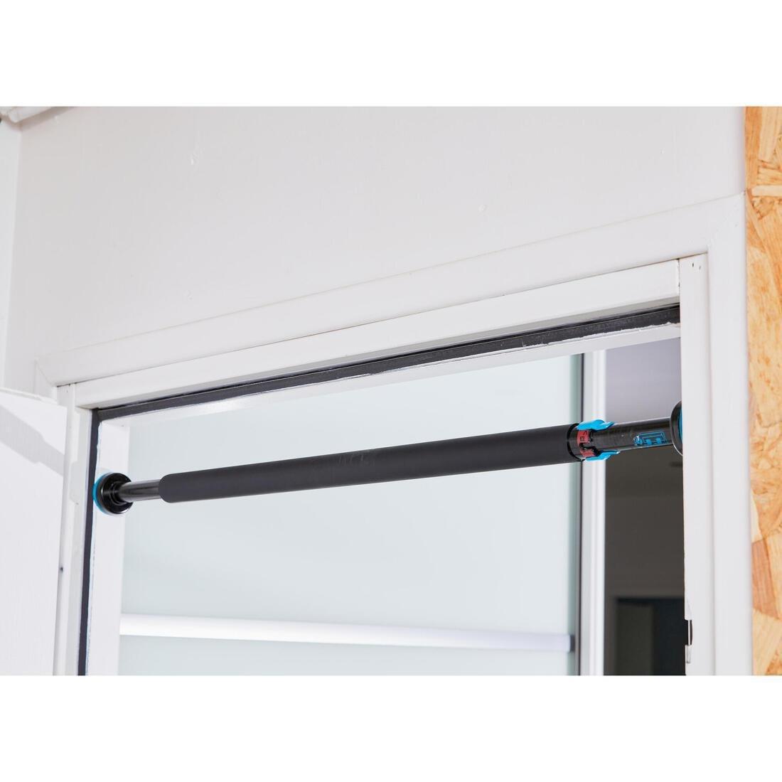Lockable Pull-Up Bar, Black, No Color, large image number 2