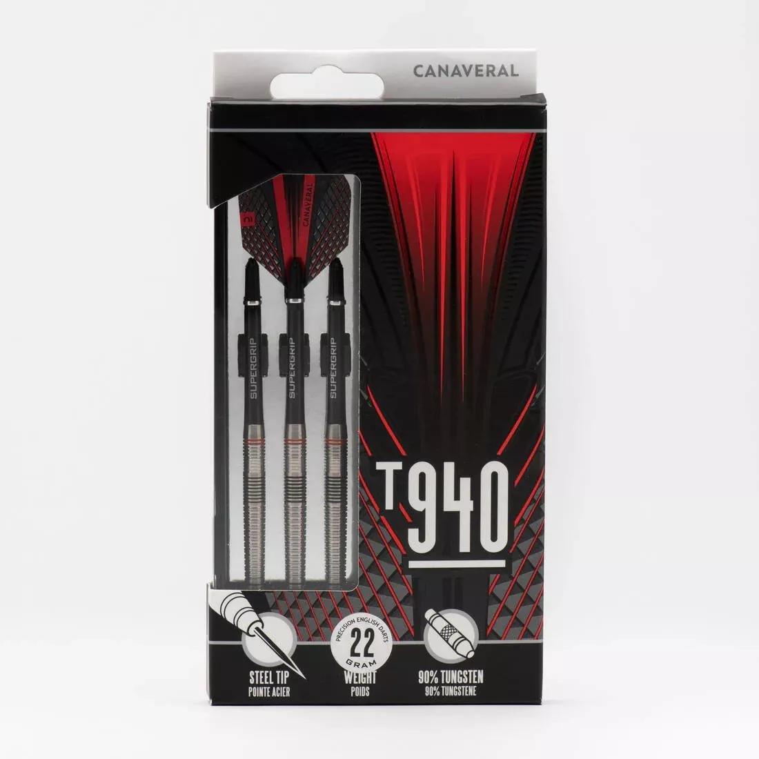 MULTICOLOUR T940 Steel-Tipped Darts Tri-Pack, , large image number 1