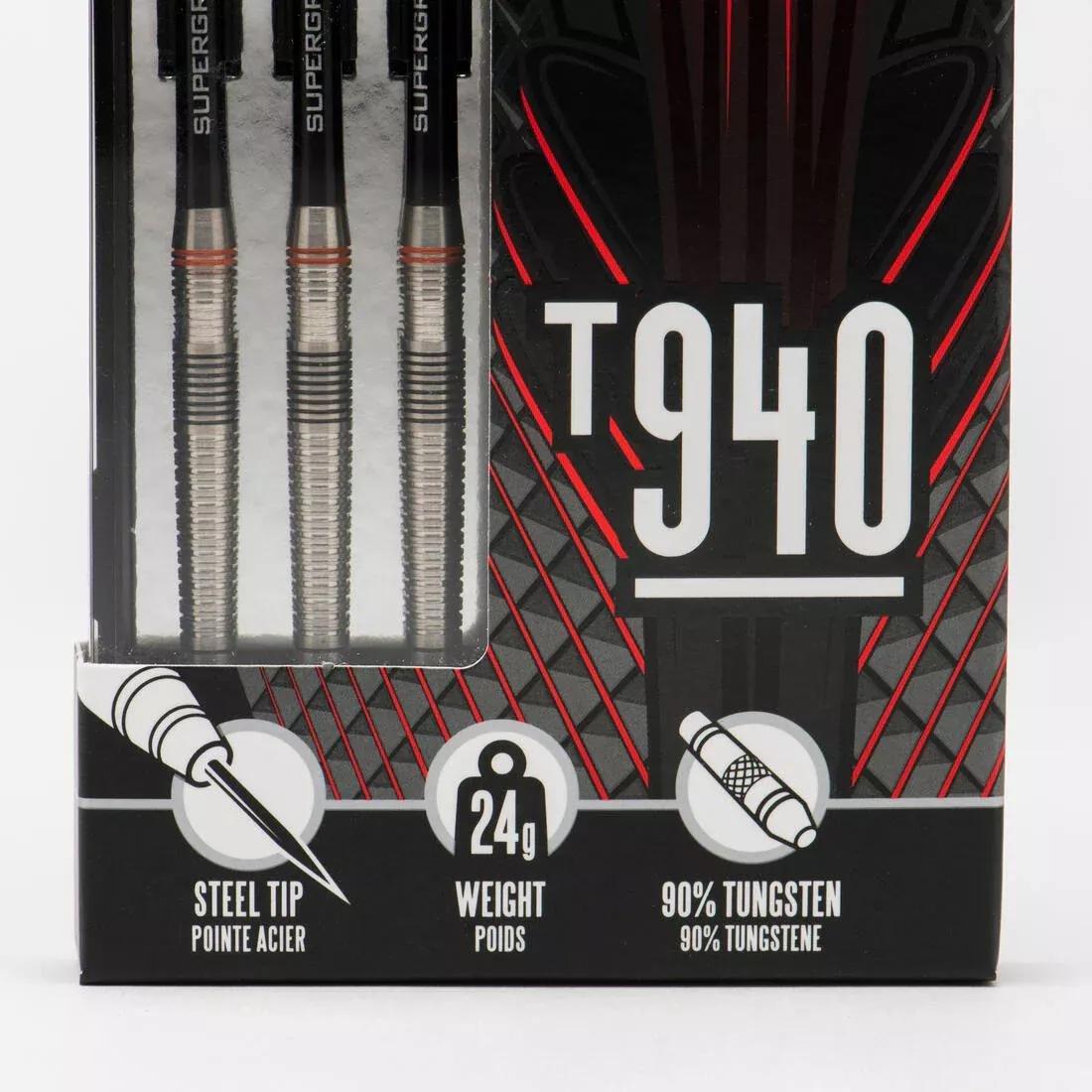 Steel-tipped Darts - T940 Tri-pack, Multicolour, No Color, medium