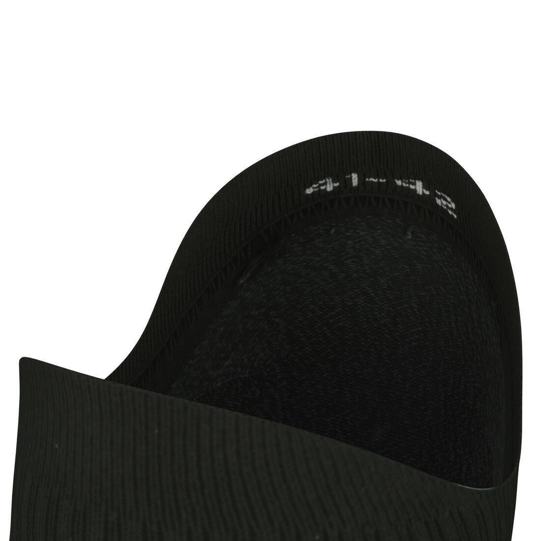 Invisible Fine Running Socks Run900, Black, , large image number 6