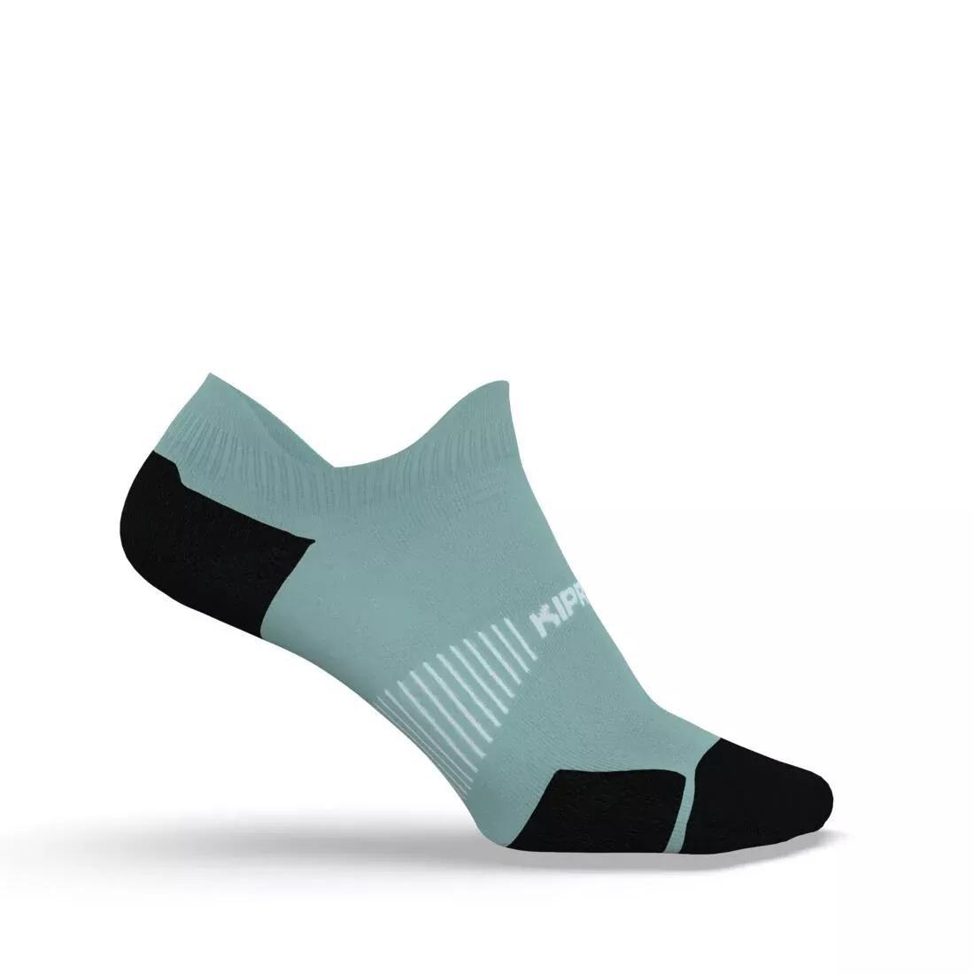 Invisible Fine Running Socks Run900, Black, , large image number 10