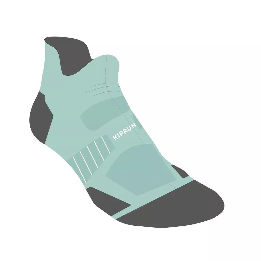 Invisible Fine Running Socks Run900, Black, , large image number 11