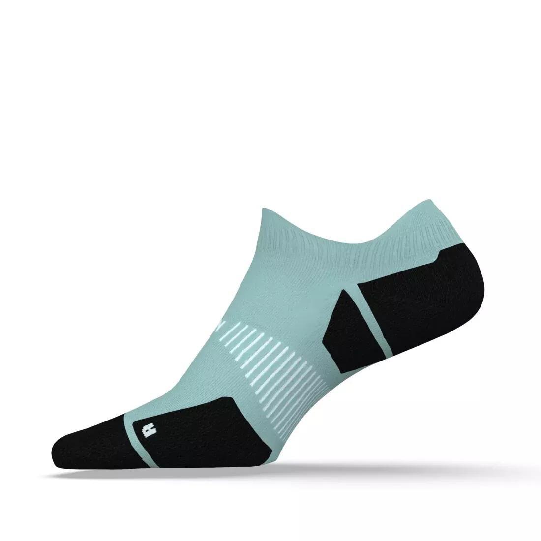 Invisible Fine Running Socks Run900, Black, , large image number 12