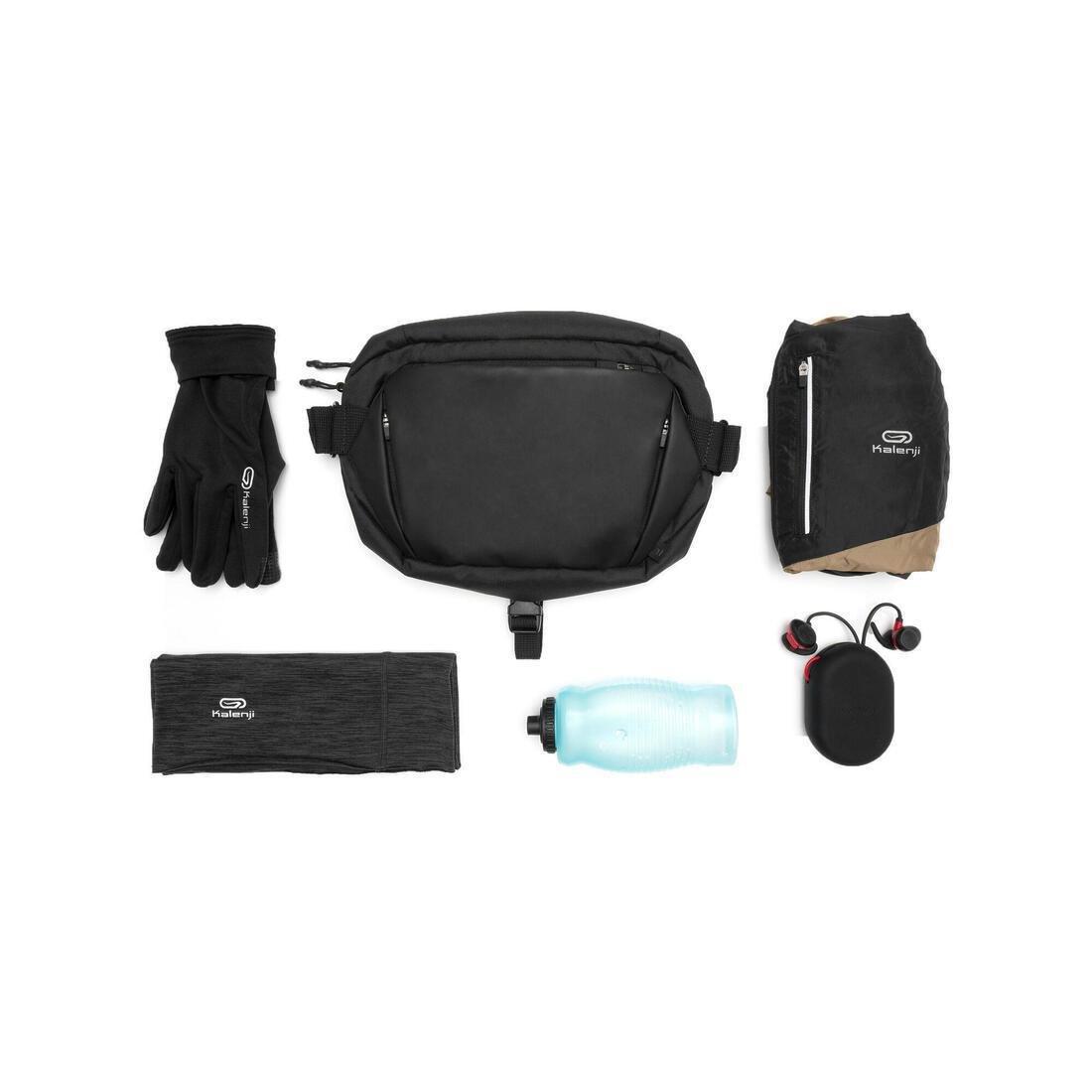 Running Messenger Shoulder Bag, Black, No Color, large image number 4