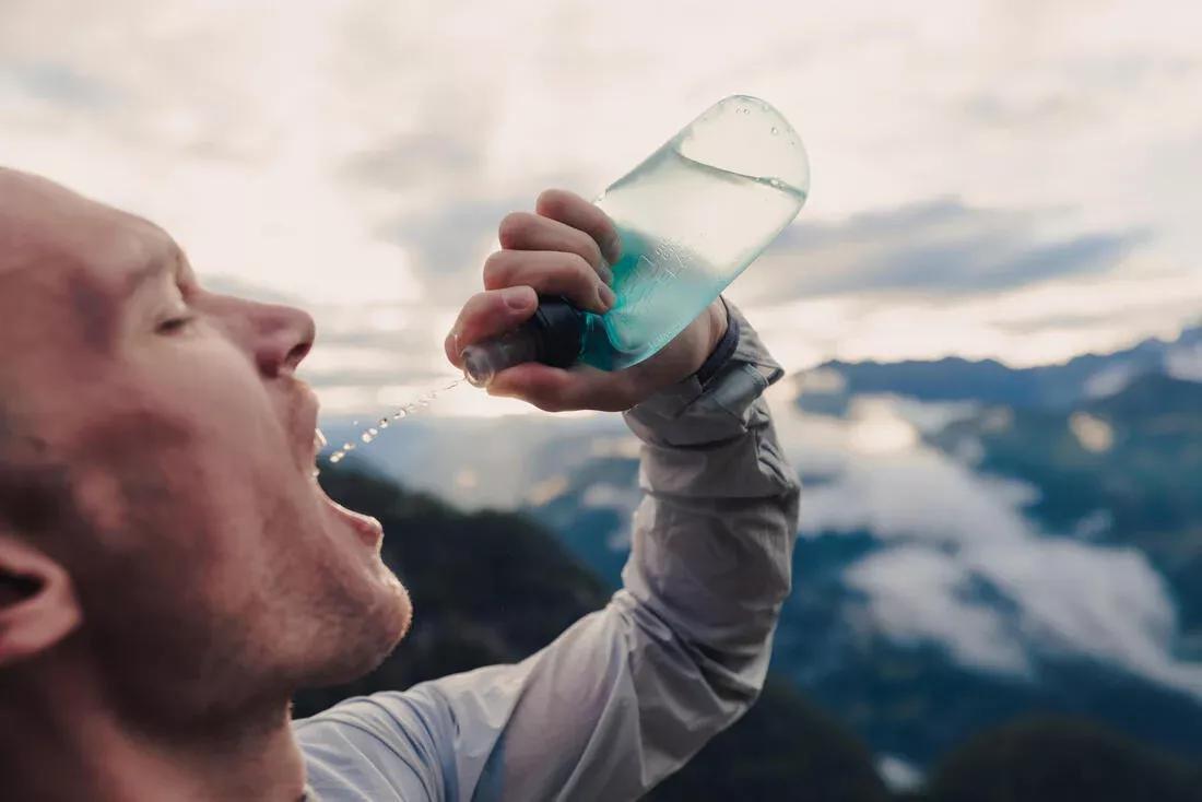 Extruded Flexible 250 ml Water Bottle, No Color, large image number 7