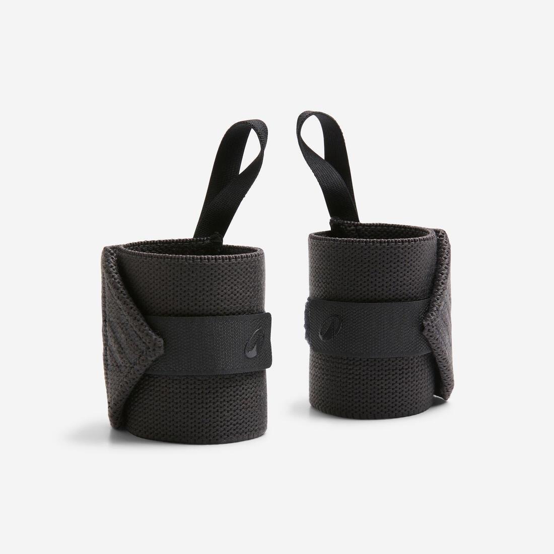 Weight Training Wrist Strap, Grey, No Color, medium