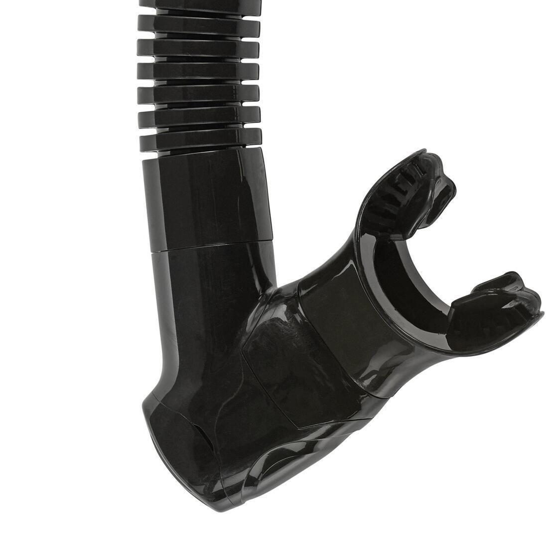 Unisex Desert Dry Snorkel With Dry Top, Black, , large image number 1