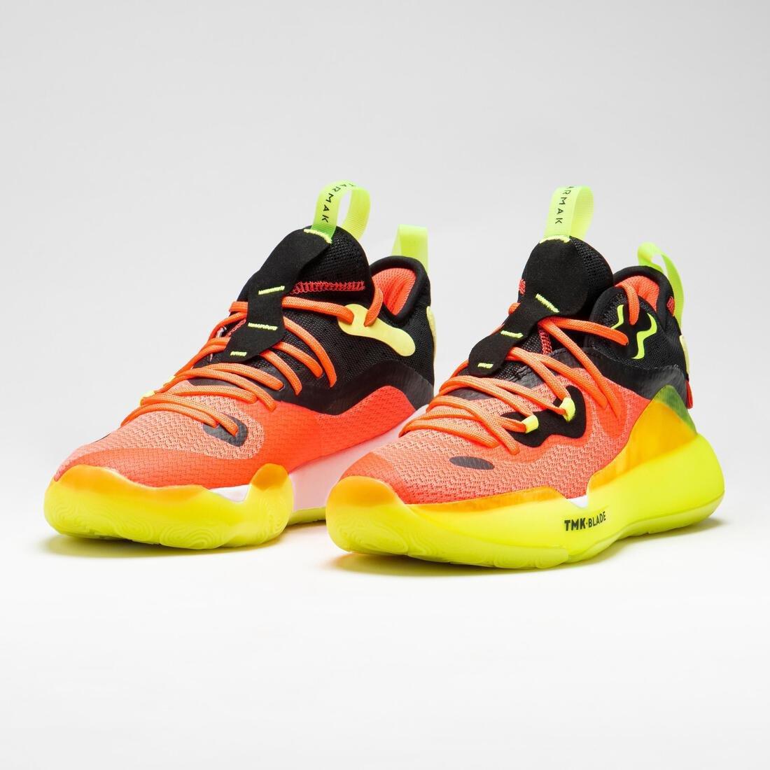 Unisex Basketball Shoes - Se500 Mid, Yellow, , large image number 2