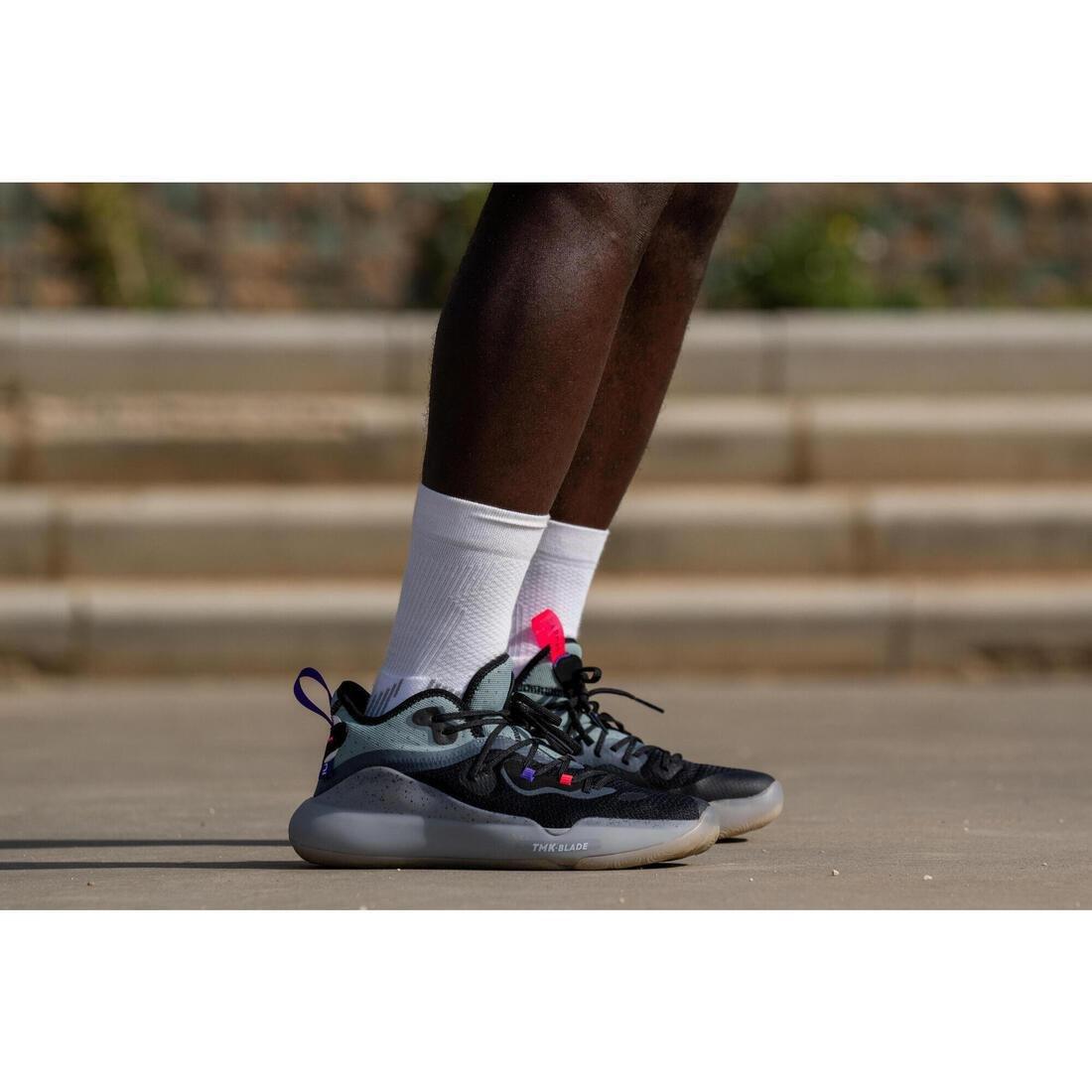 Unisex Basketball Shoes - Se500 Mid, Yellow, , large image number 5