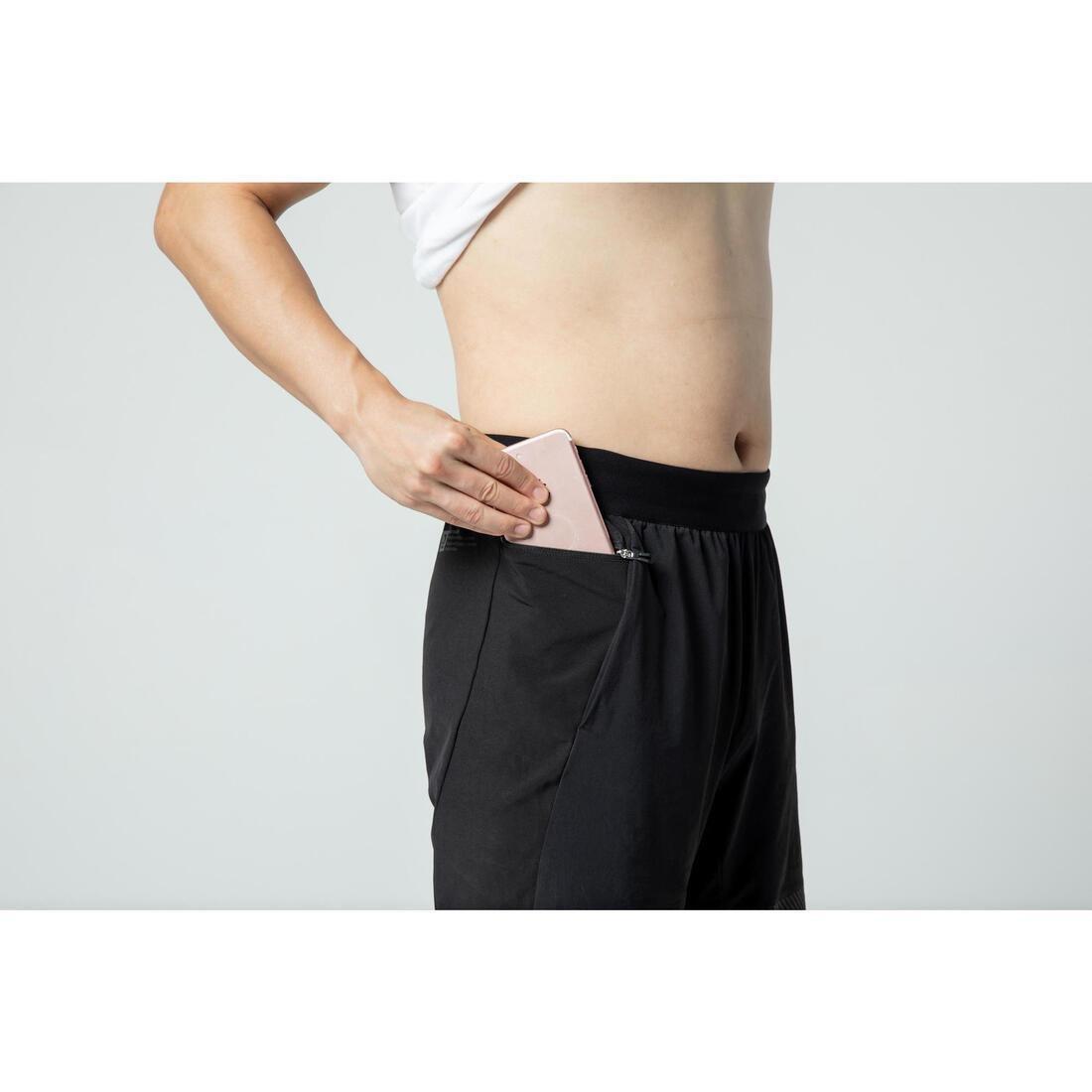 Mens Cross-Training Shorts, Green, No Color, large image number 9