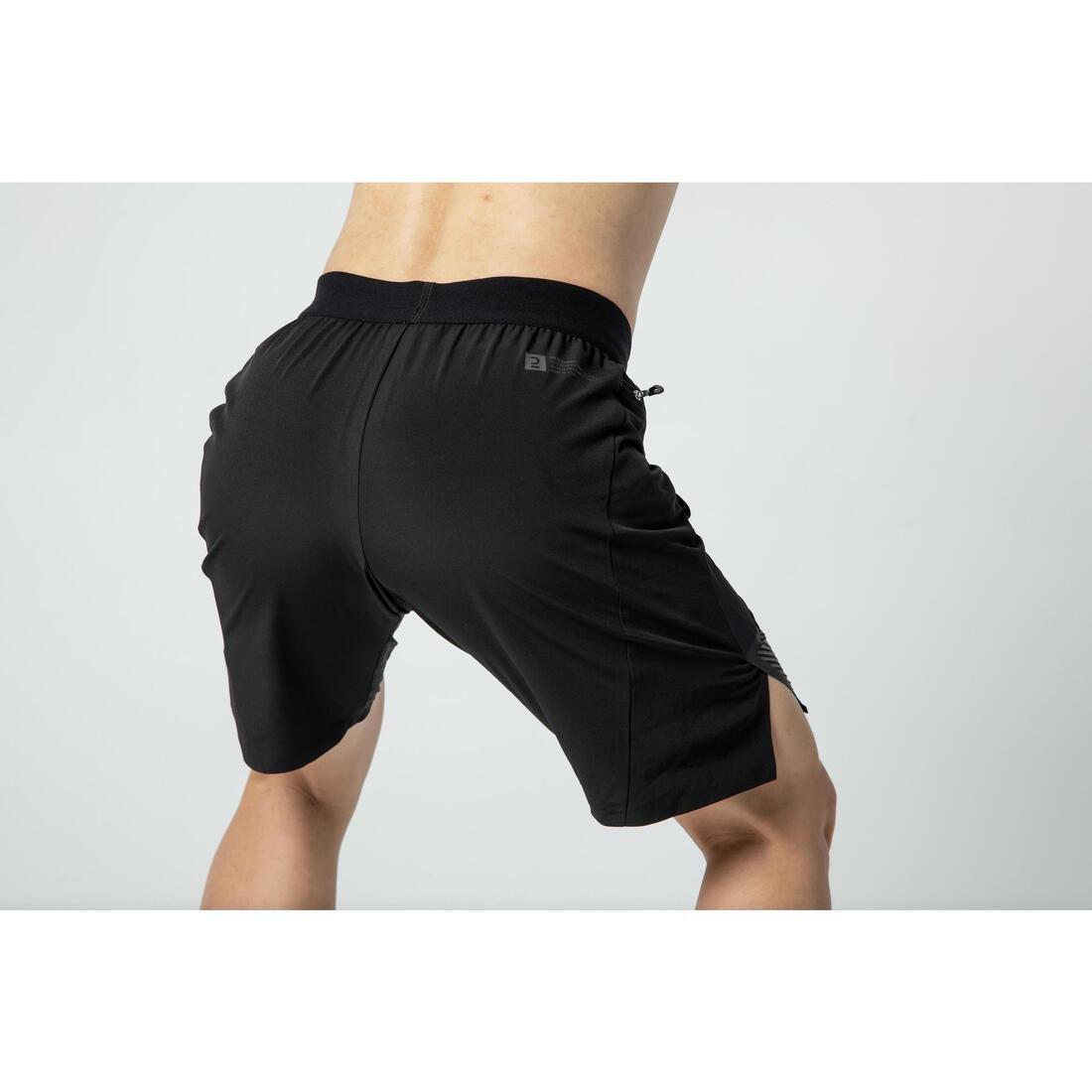 Mens Cross-Training Shorts, Green, No Color, large image number 11