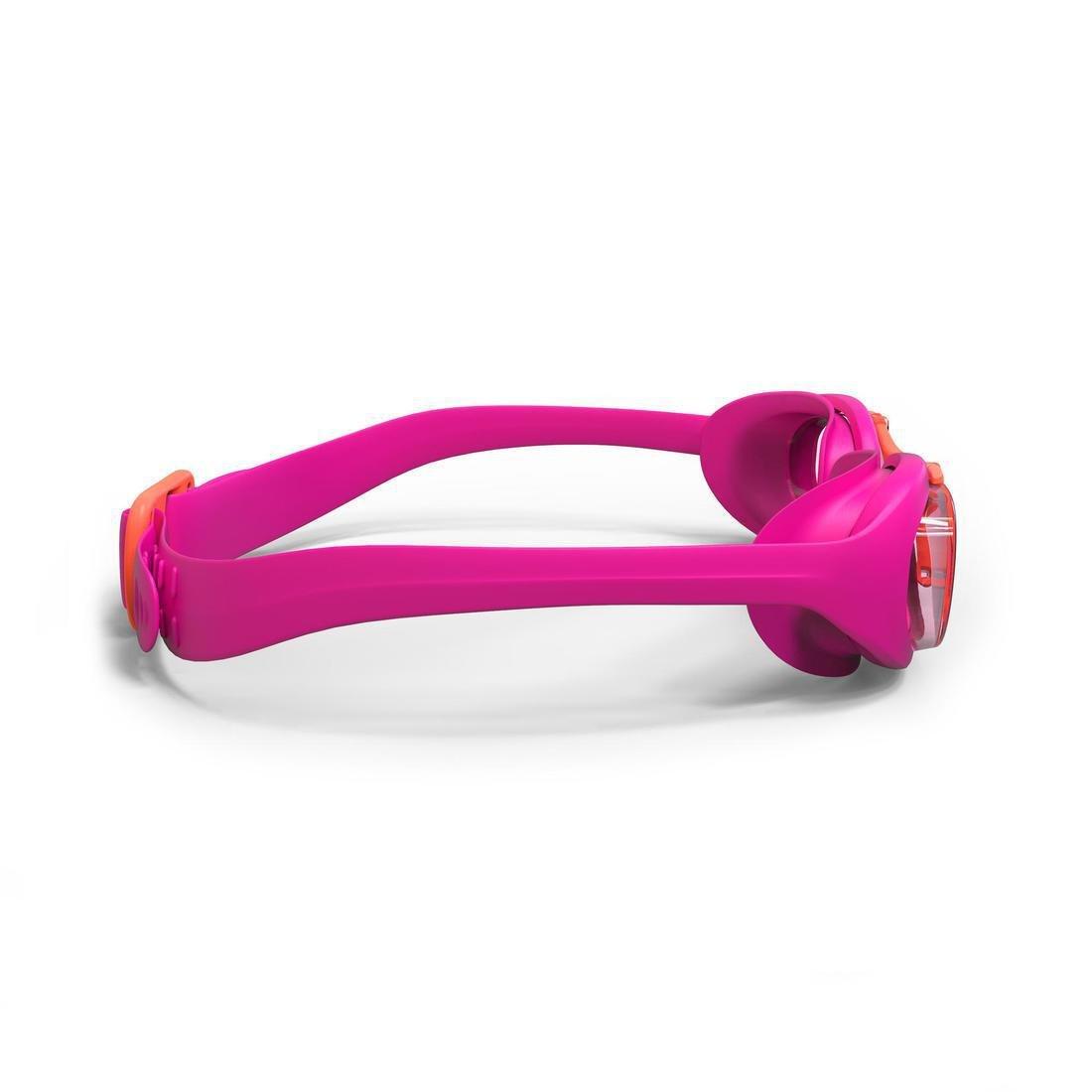 Clear Swimming Goggles, Pink, No Color, large image number 8