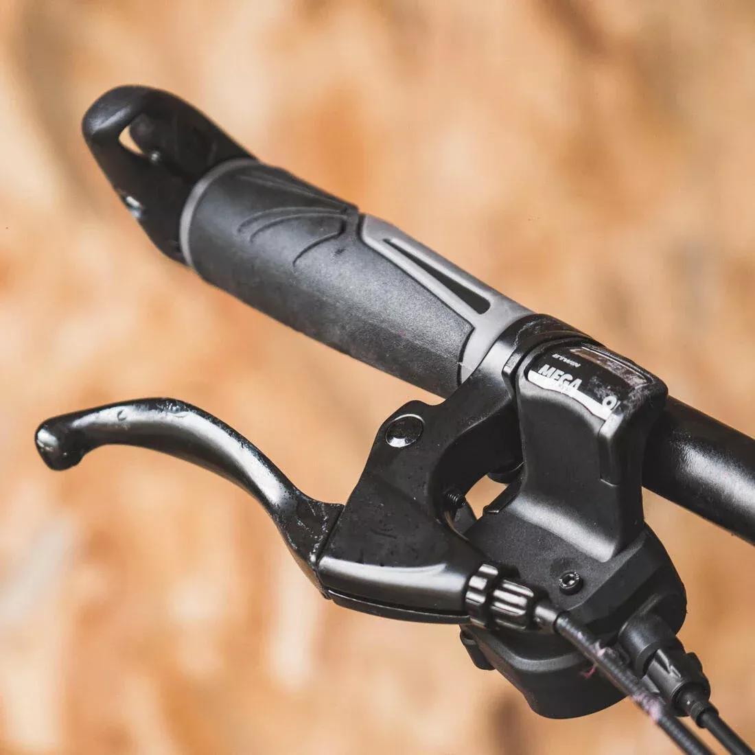 Ergonomic Bike Grips With Bar Ends, No Color, large image number 1