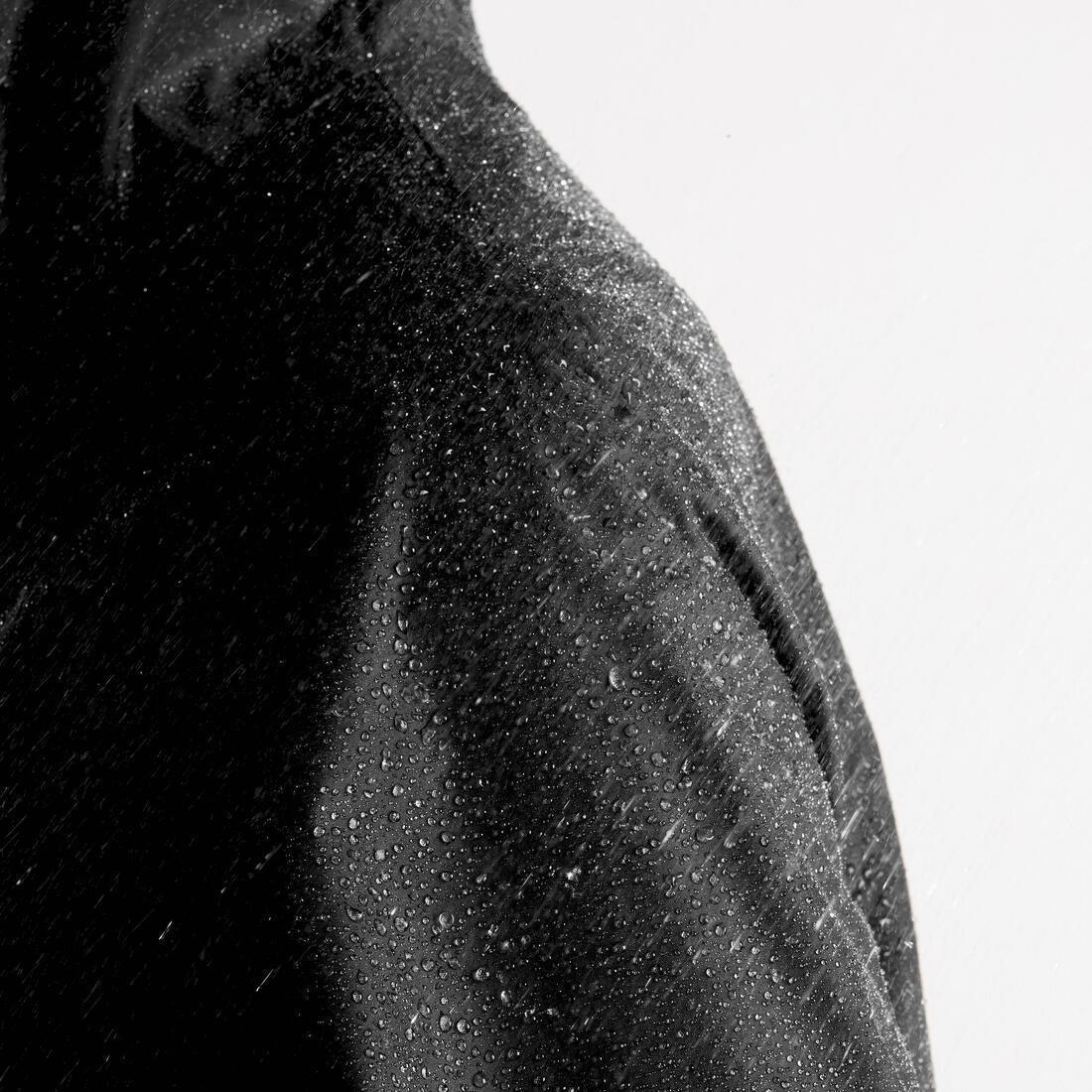 BLACK Women's waterproof hiking jacket, Raincut Long, No Color, large image number 8