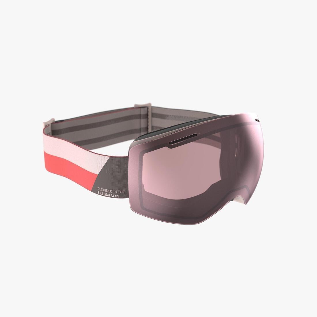 Unisex Bad Weather Skiing And Snowboarding Goggles - G900 Fl, Pink, , large image number 2