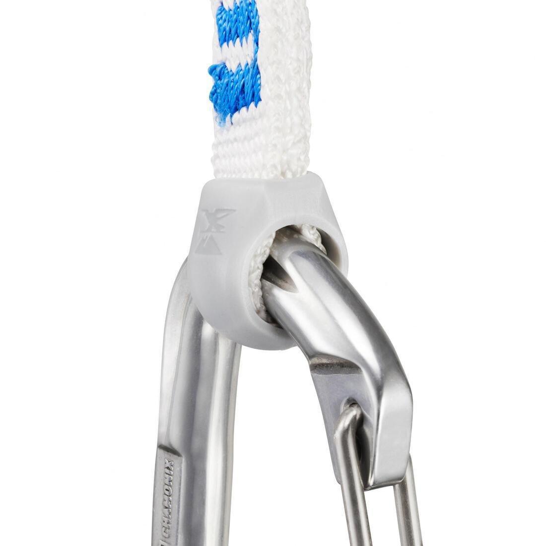 Climbing And Mountaineering Lightweight Quickdraw - Alpinism 11 Cm, No Color, large image number 3