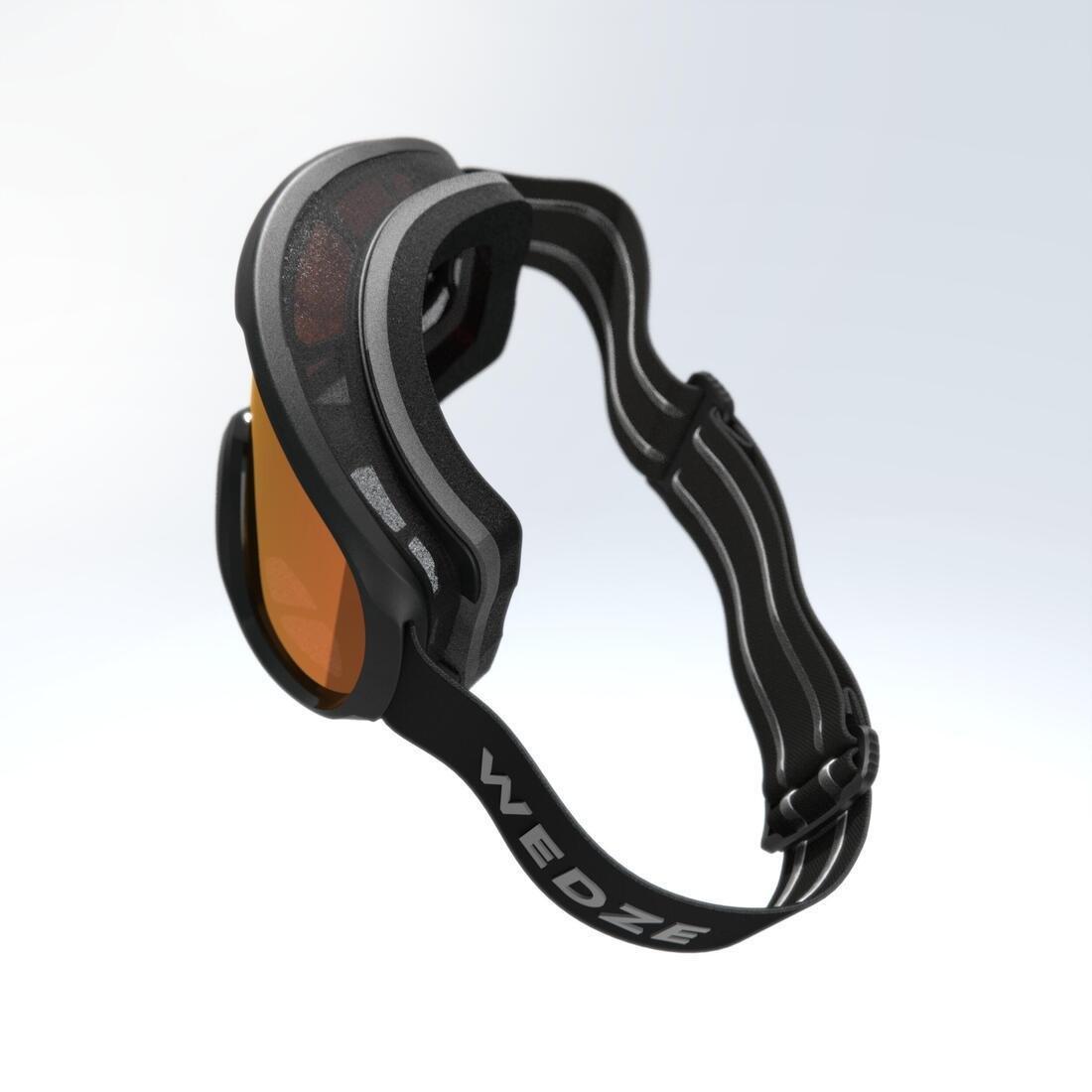 ALL-WEATHER SNOWBOARDING GOGGLES - G 500 PH, BLACK, , large image number 3