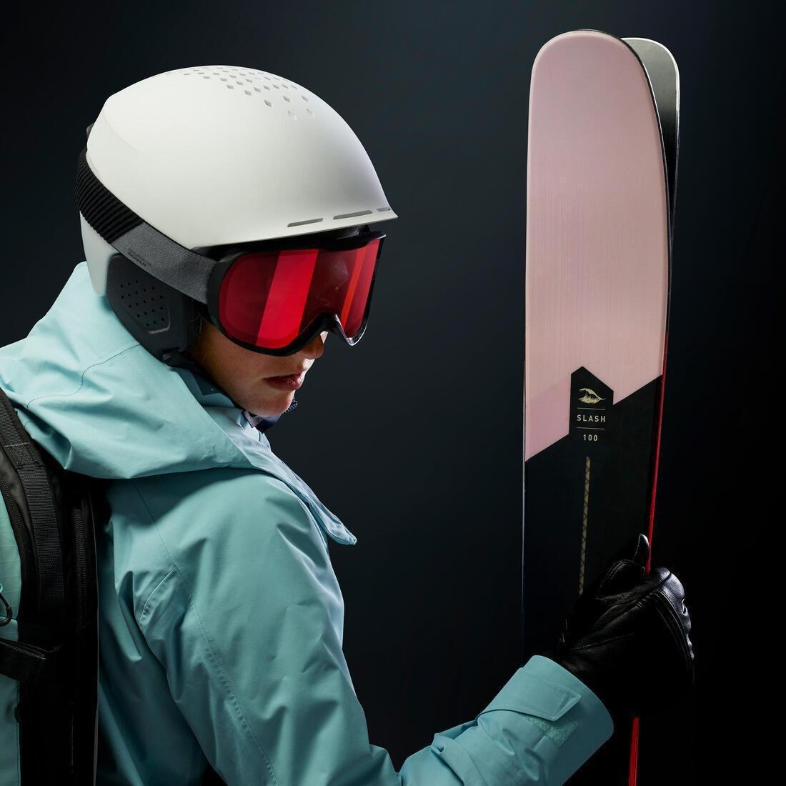 ALL-WEATHER SNOWBOARDING GOGGLES - G 500 PH, BLACK, , large image number 8