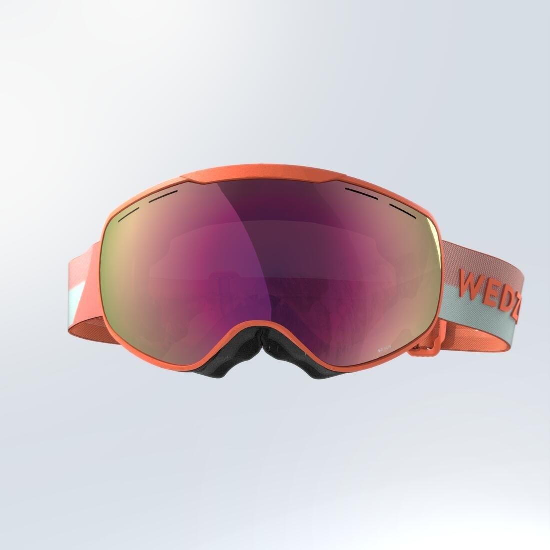 Adult And Junior Fine Weather Ski And Snowboard Goggles - G 540, Pink, No Color, medium