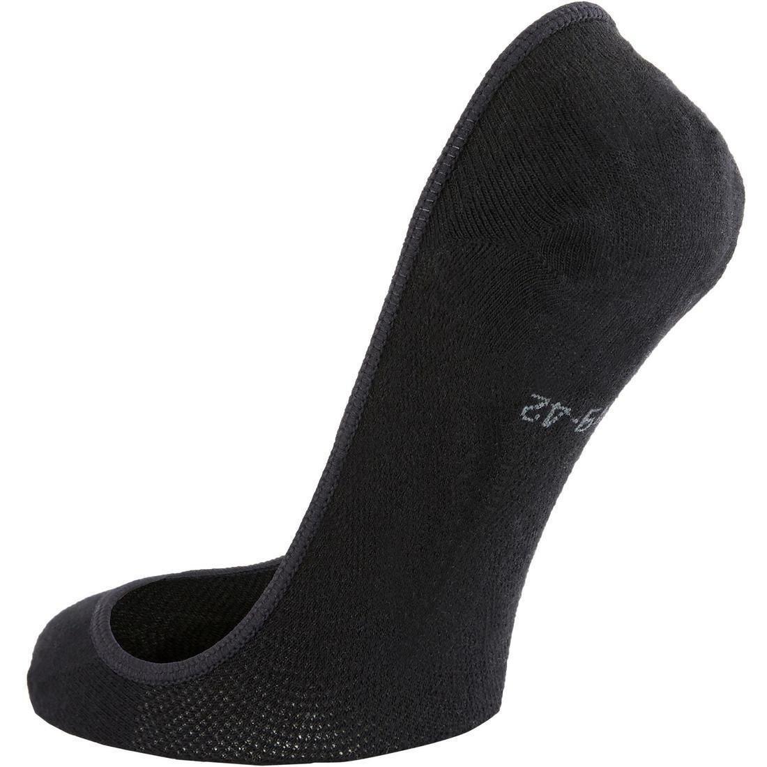 Fitness Walking Socks Ws 140 Ballerina 2-Pack, Black, No Color, large image number 9