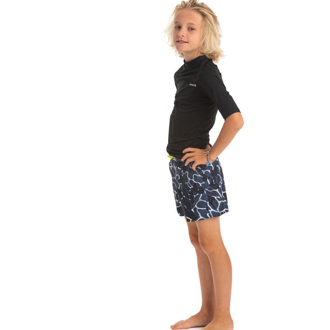 Swimming Shorts 100, Black, No Color, large image number 5
