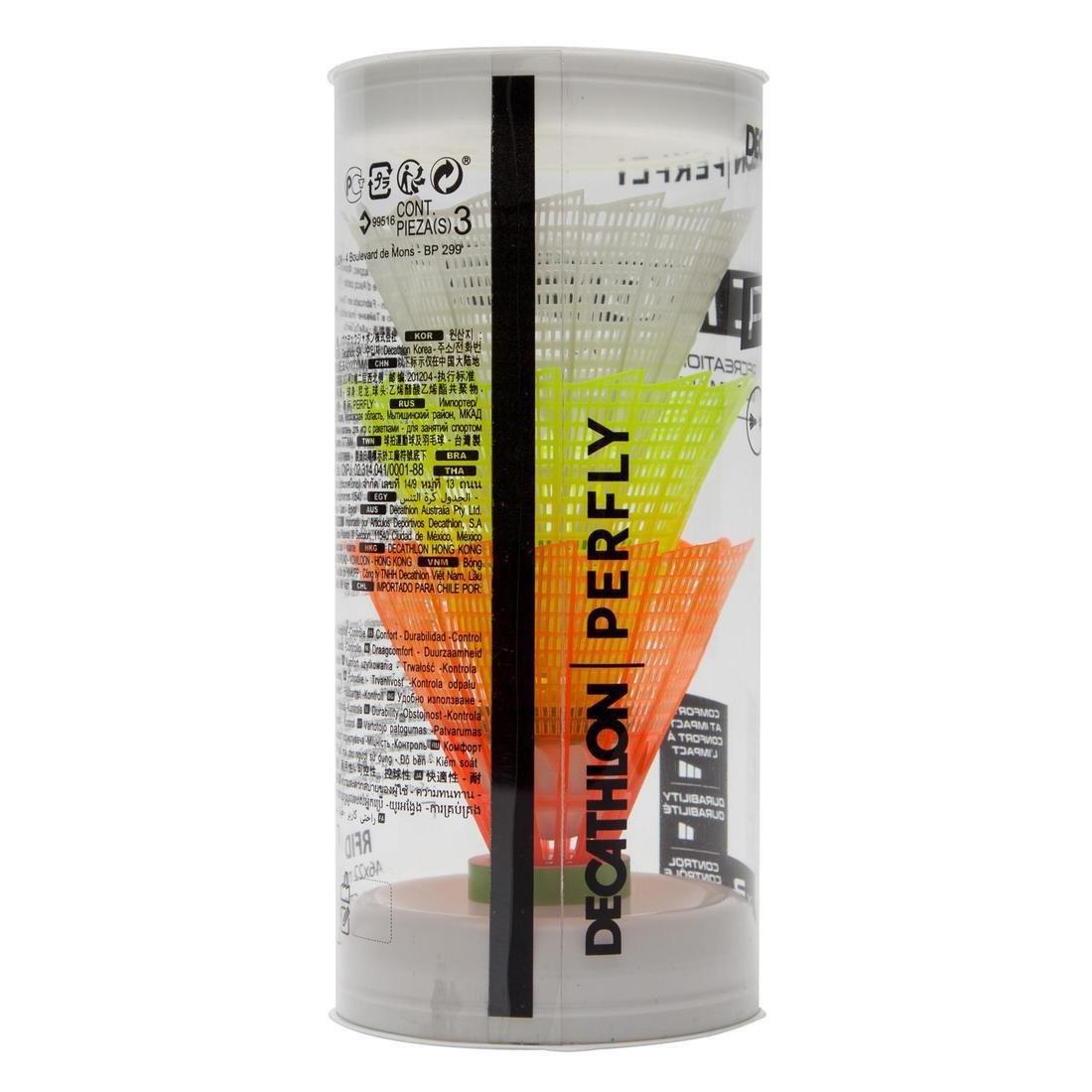 Ch Plastic Shuttlecock Psc 100 X 3, Multicolour, No Color, large image number 6