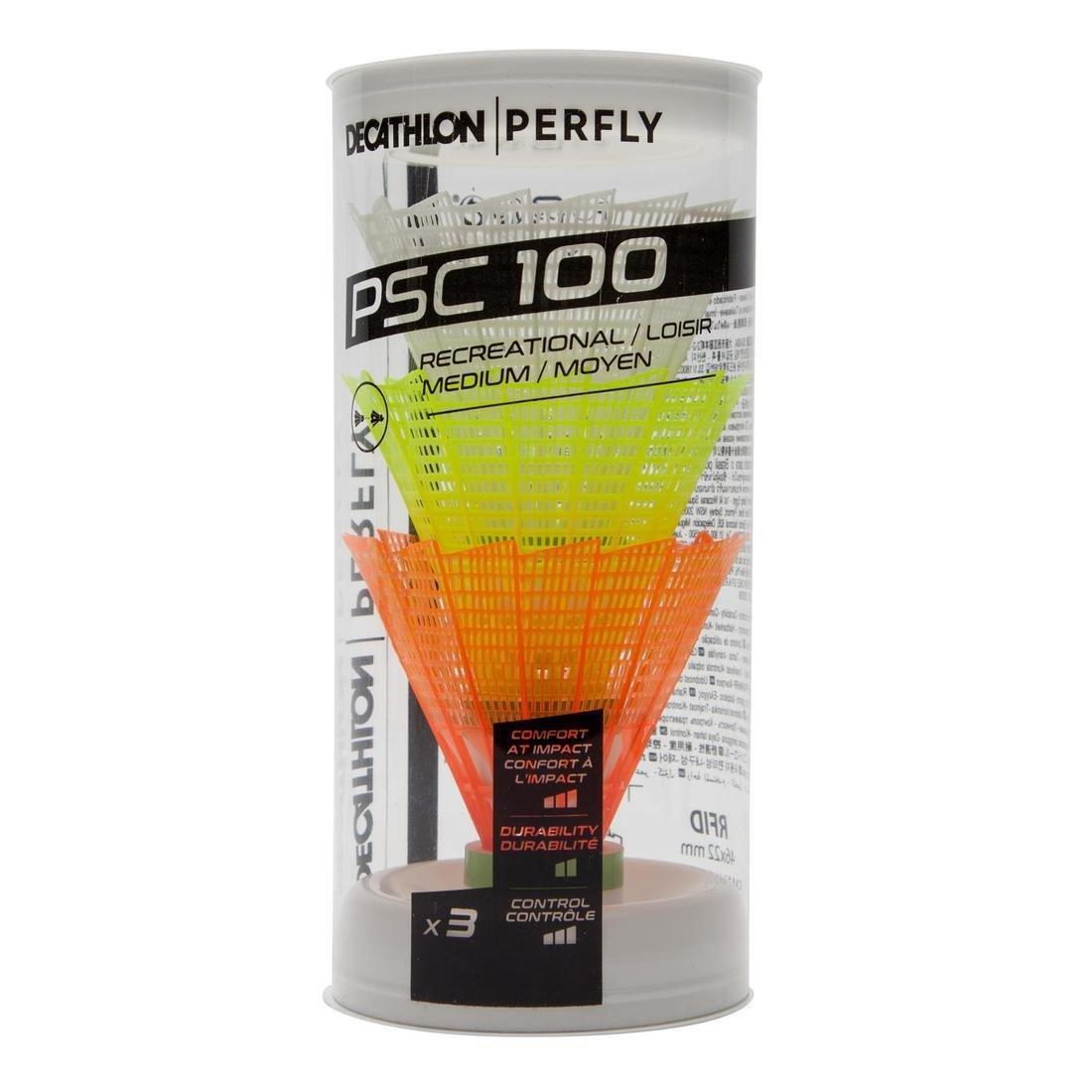Ch Plastic Shuttlecock Psc 100 X 3, Multicolour, No Color, large image number 7