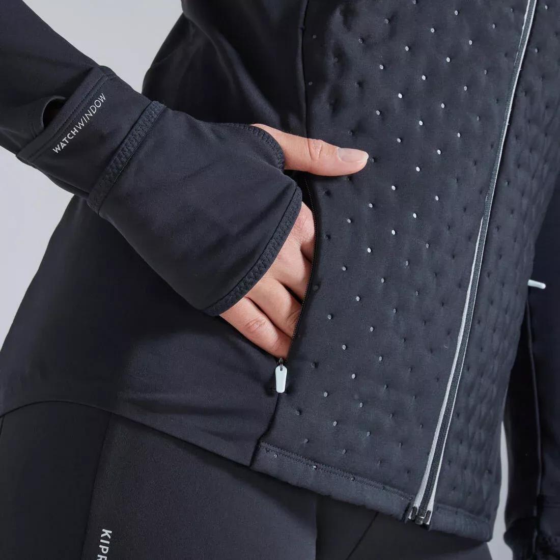 KIPRUN--KIPRUN WARM JACKET BLA CK W, No Color, large image number 7