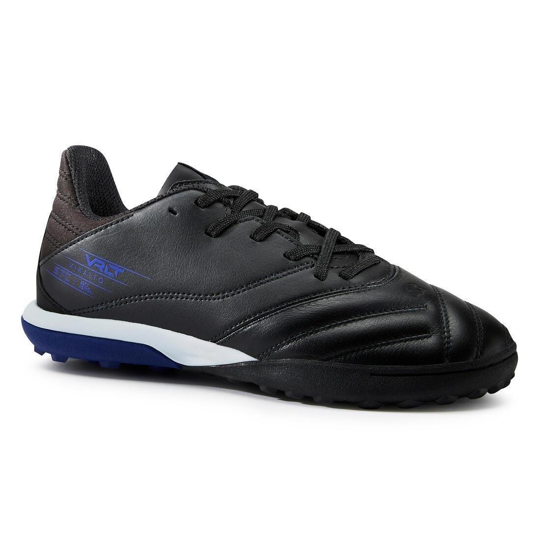 BLACK Kids' Leather Football Boots Viralto II TF - Lightning, No Color, large image number 0