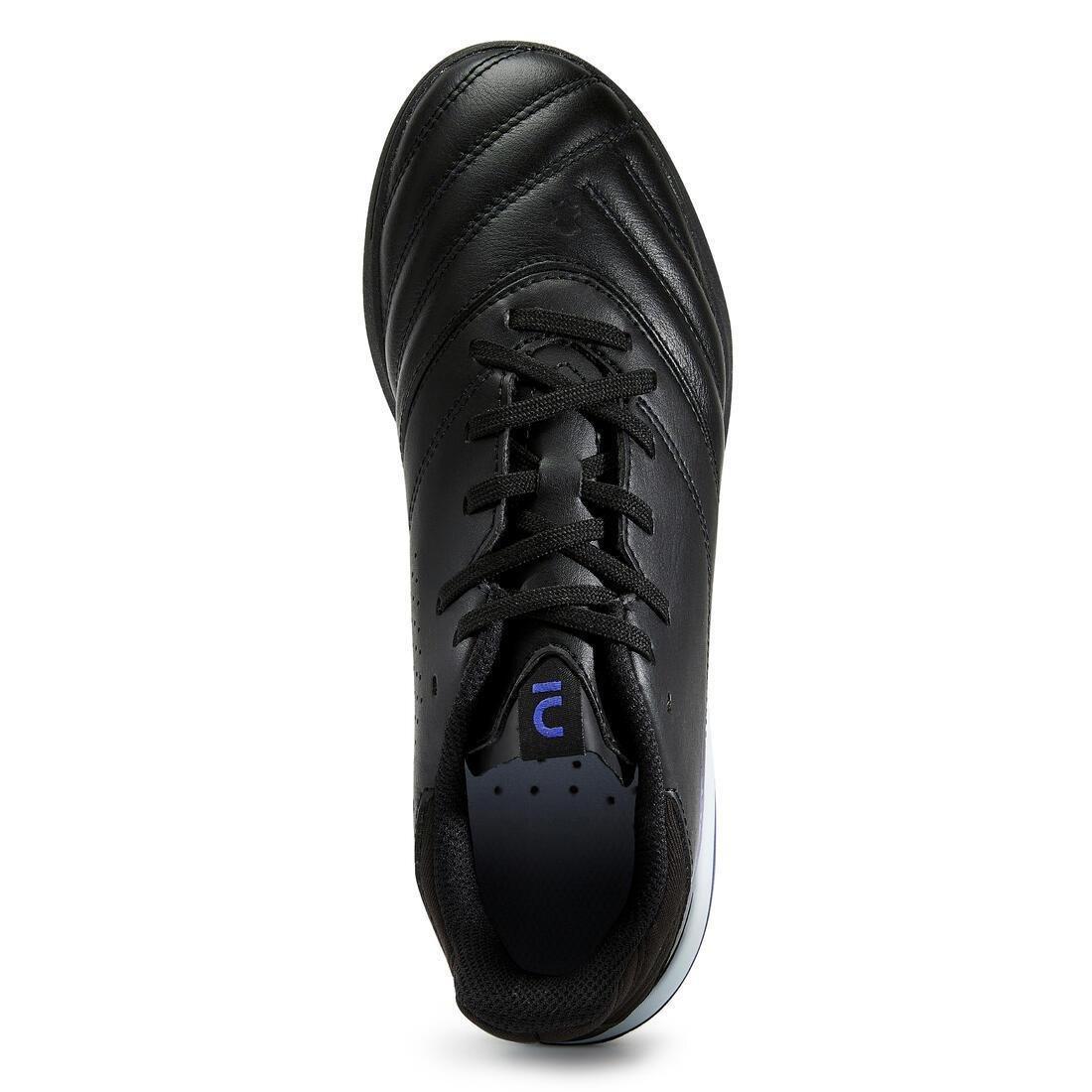 BLACK Kids' Leather Football Boots Viralto II TF - Lightning, No Color, large image number 2
