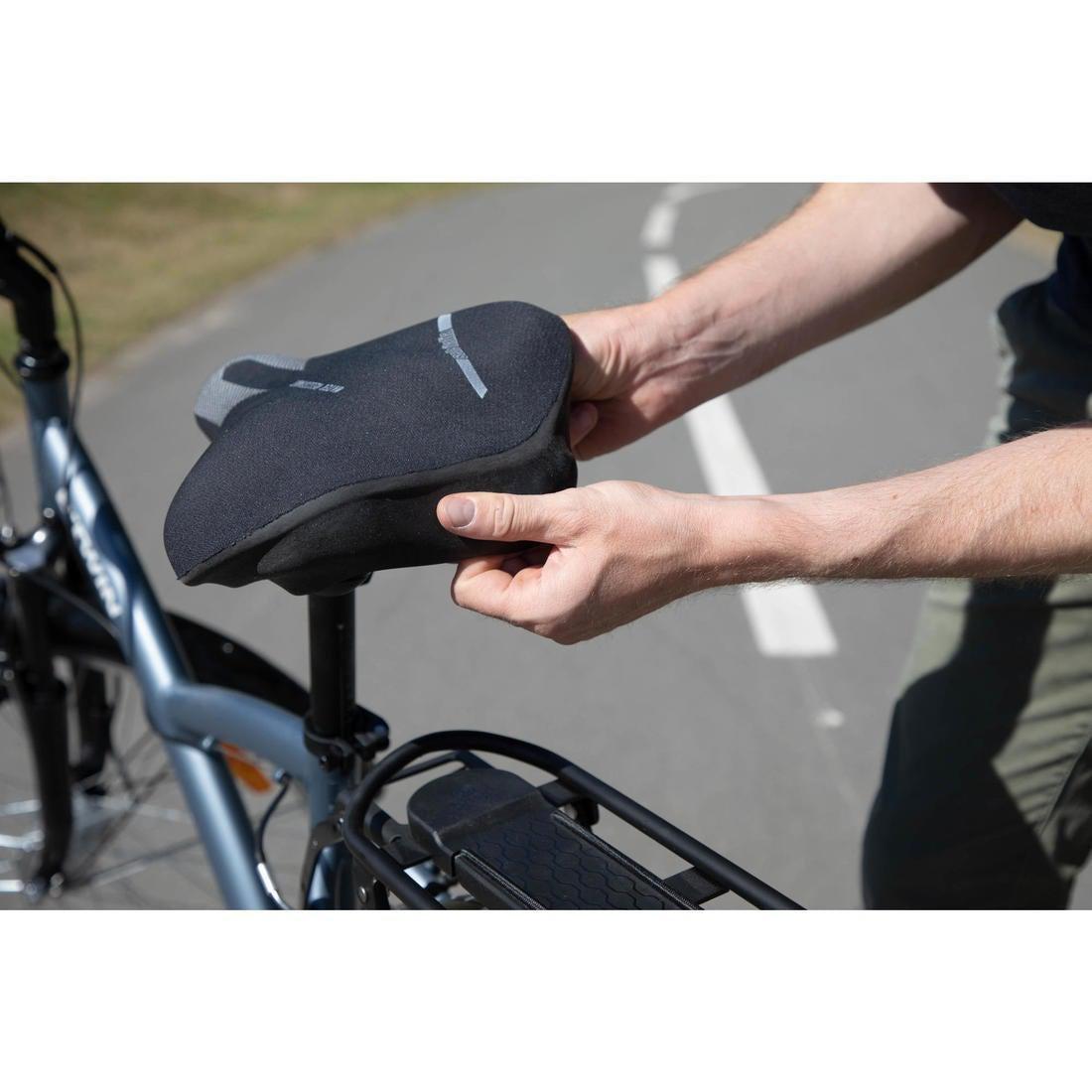 Saddle Cover, Black, No Color, large image number 4