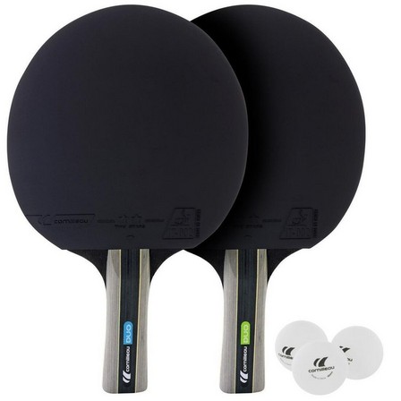 CORNILLEAU - Free Table Tennis Bats And 3 Balls, Set Of 2