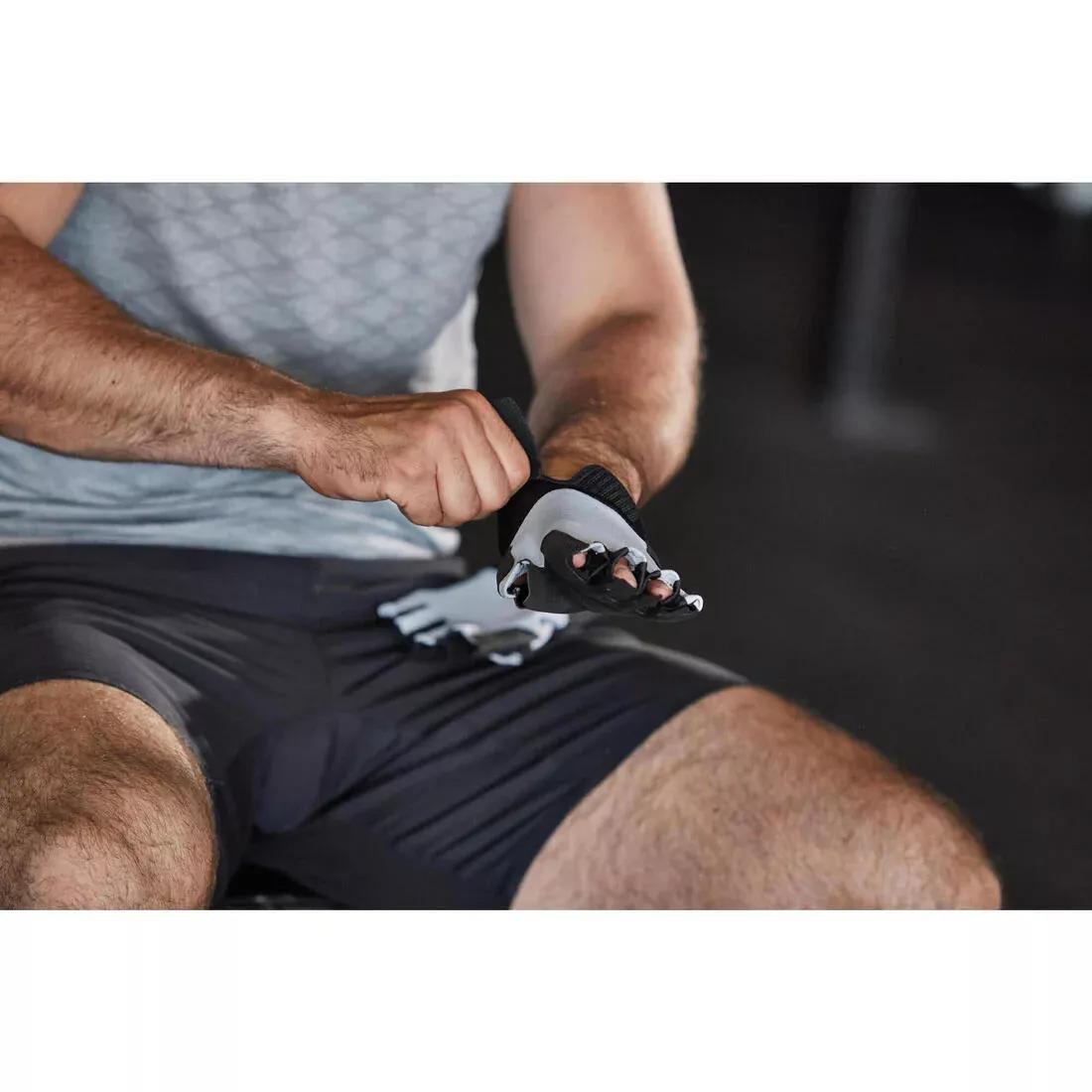 Weight Training Glove - 500, Khaki, , large image number 5