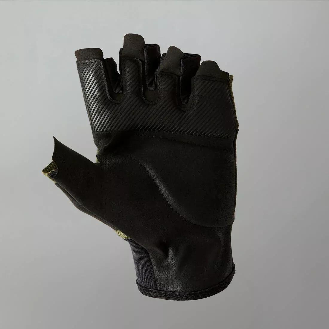 Weight Training Glove - 500, Khaki, , large image number 7