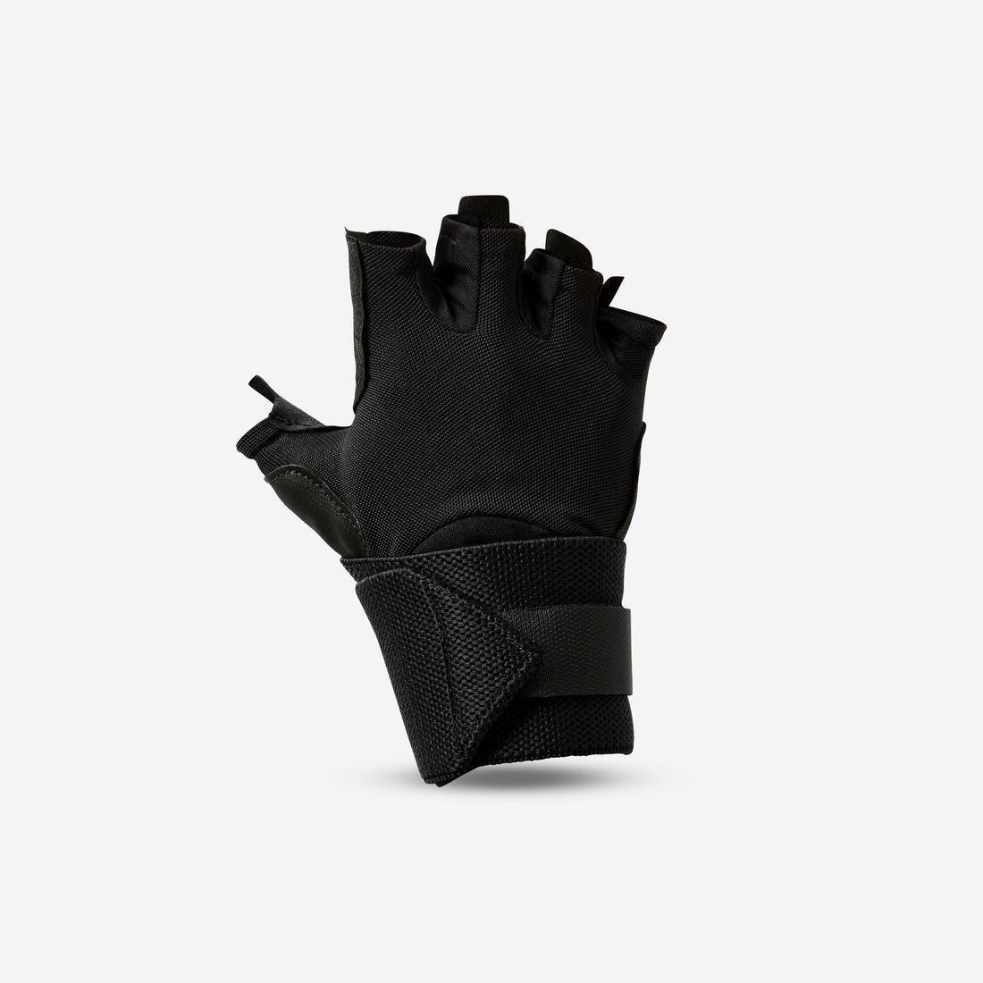 DOMYOS - Men Weight Training Glove - 900, Black