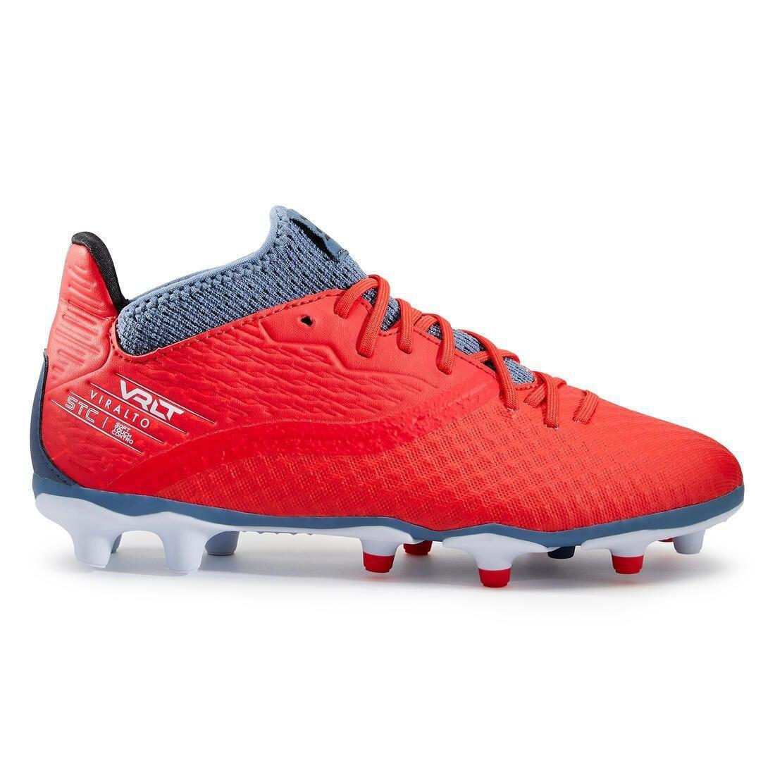 Kids Football Boots For Dry Pitches Viralto Iii Fg, Red, , large image number 1