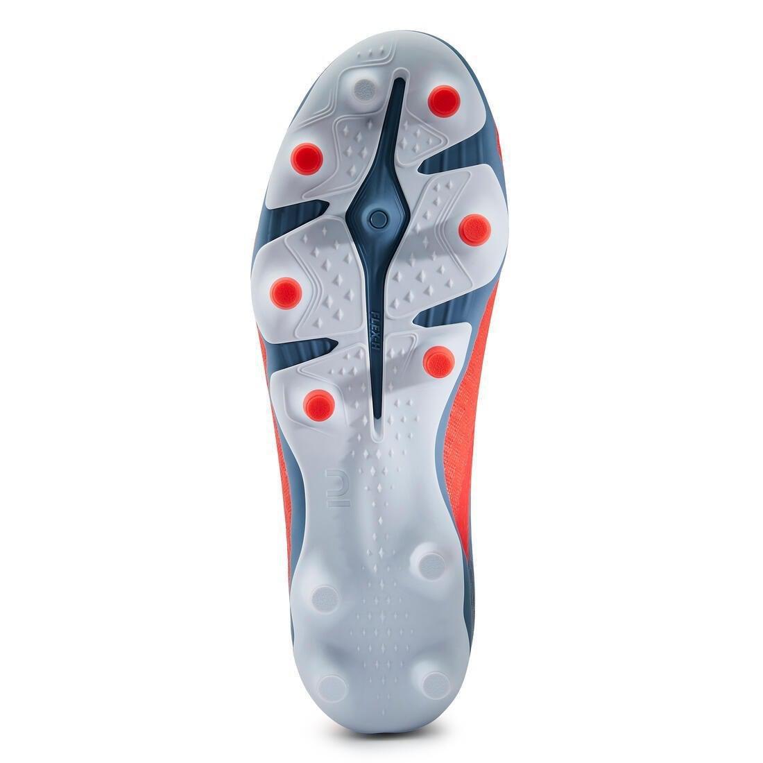 Kids Football Boots For Dry Pitches Viralto Iii Fg, Red, , large image number 6