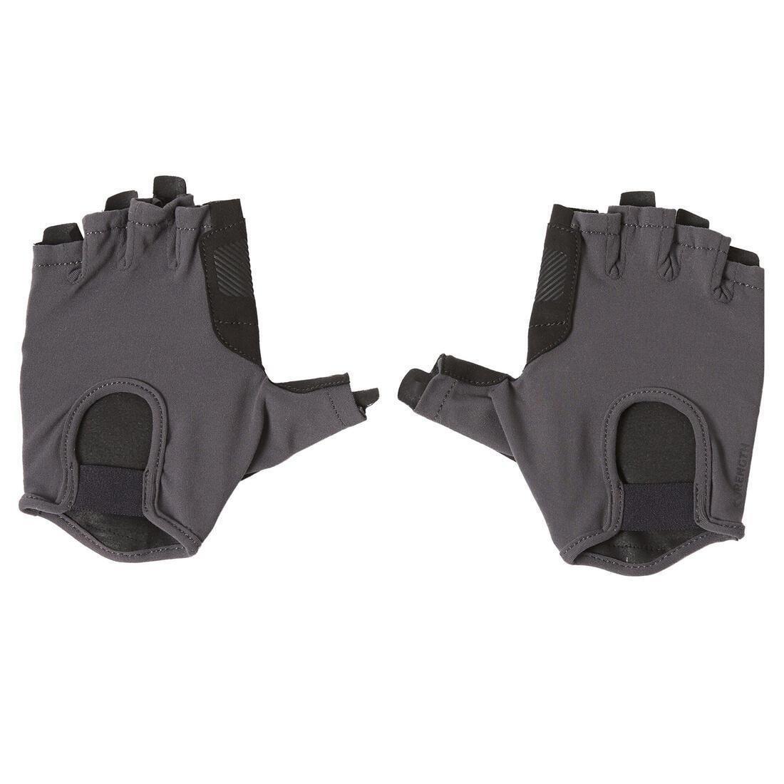 Women Breathable Weight Training Gloves, Grey, , large image number 0
