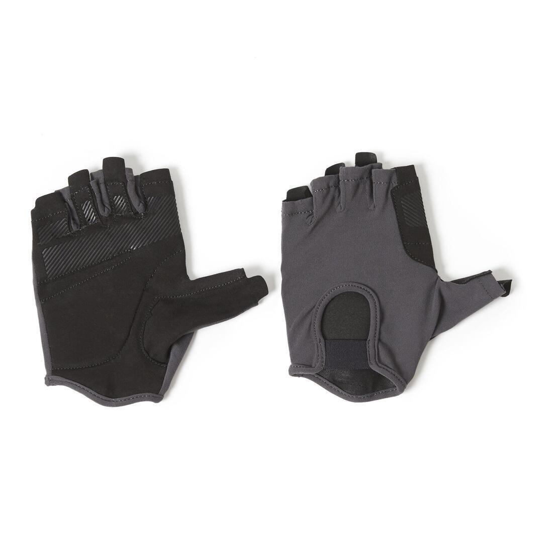 Women Breathable Weight Training Gloves, Grey, No Color, large image number 6