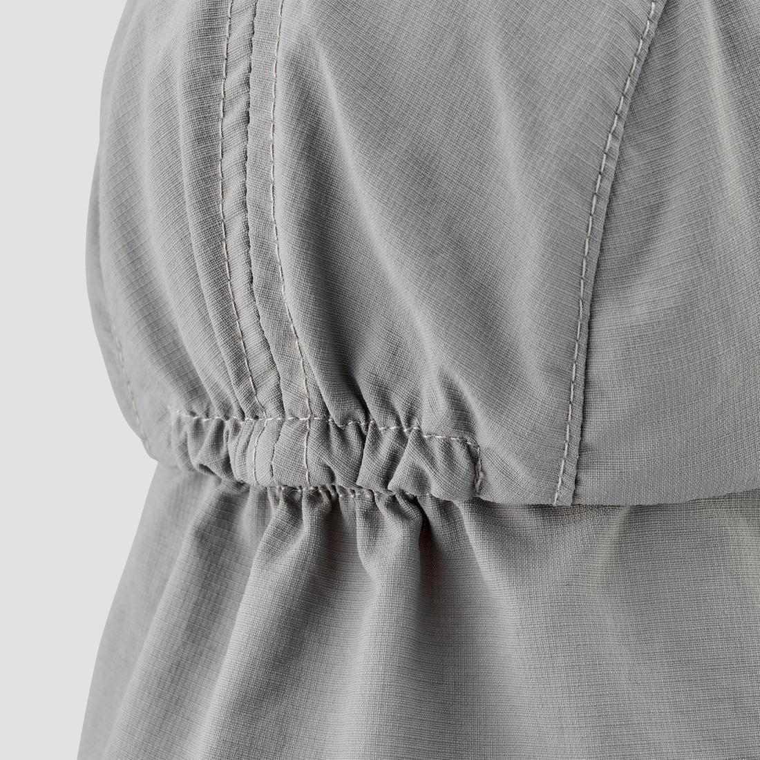 Kids Unisex Hiking Cap MH500, Grey, , large image number 6