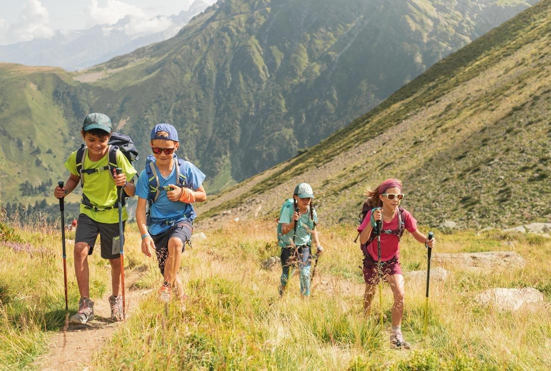 Kids Hike 100 Hiking T-Shirt, Pink, No Color, large image number 9