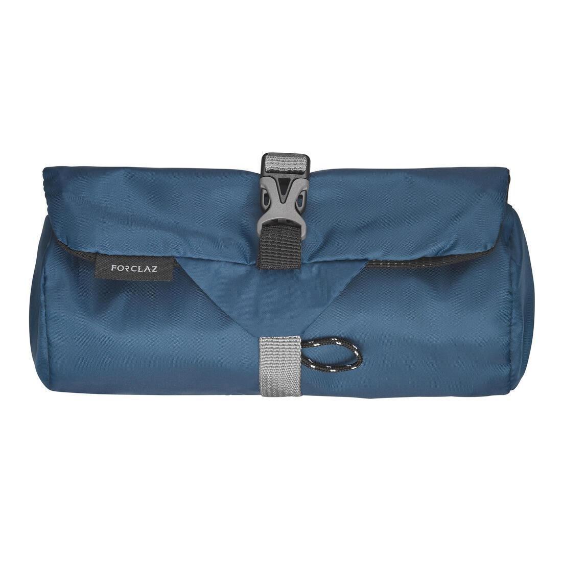 FORCLAZ - Ultra Light And Compact Toiletry Bag, Blue