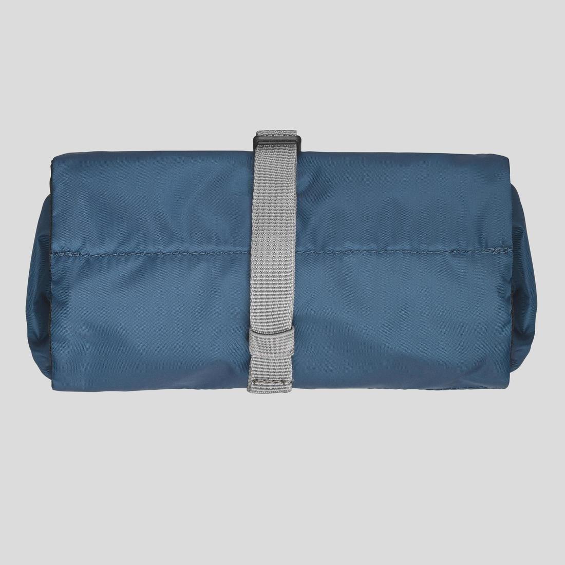 FORCLAZ - Ultra Light And Compact Toiletry Bag, Blue