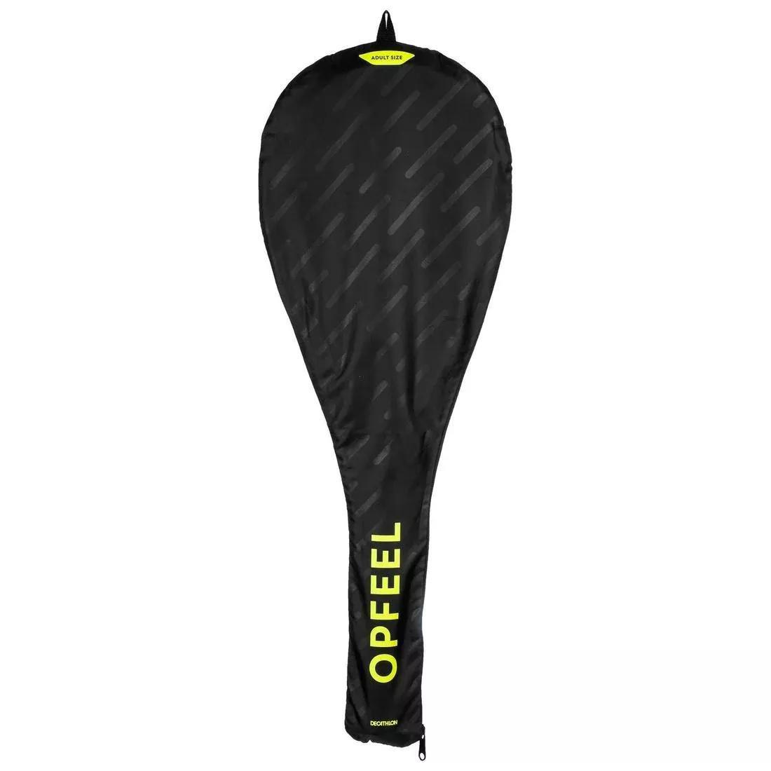 Protective Squash Racket Cover, Black, No Color, medium